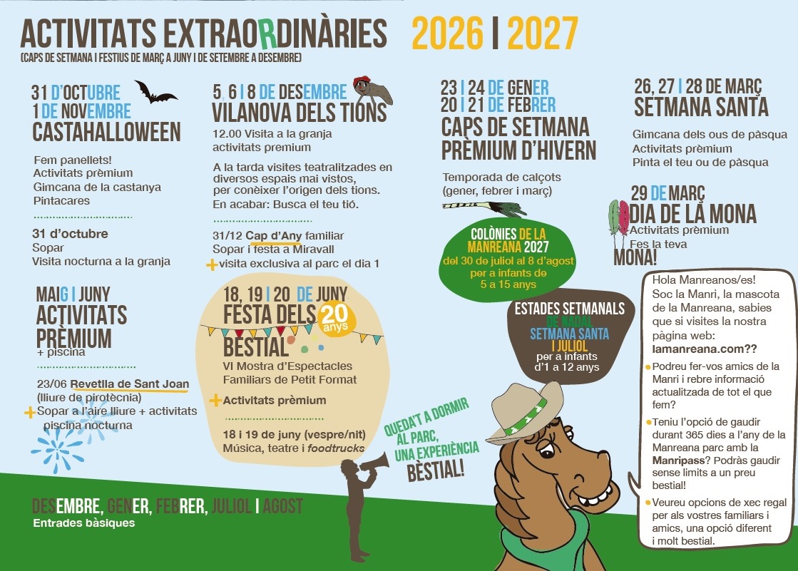 activitats del parc